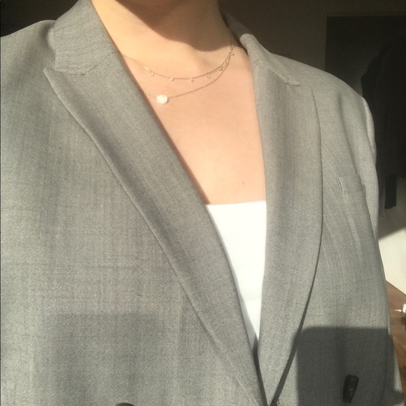 Gray Banana Republic Blazer - Picture 2 of 4